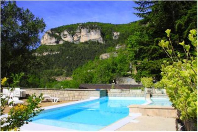 Hotel De La Jonte Meyrueis Dış mekan fotoğraf